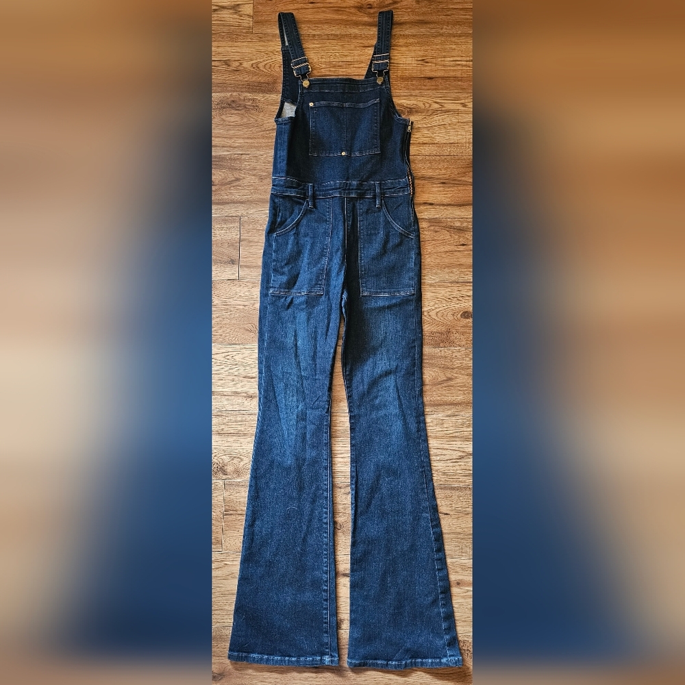 Frame Denim Women's Dark Blue Overalls